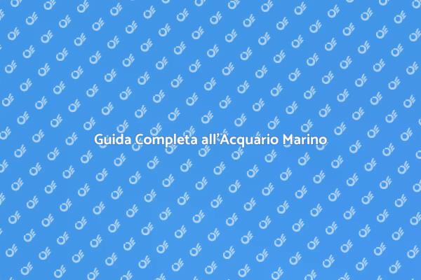 Monitoraggio dell'Acquario Marino