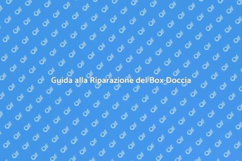 Riparare il Box Doccia Facile e Veloce