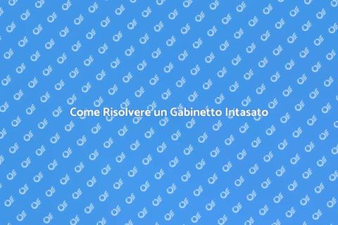 Gabinetto che Non Si Svuota? Ecco Come