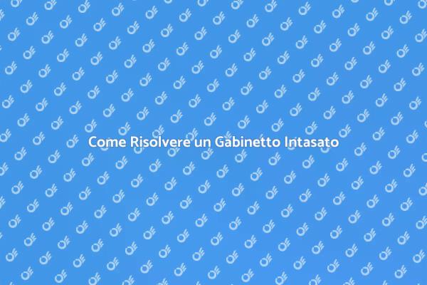 Come Aggiustare un Gabinetto Intasato