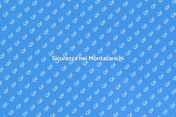Controllo Sicuro dei Montacarichi