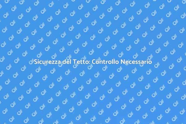 La Sicurezza Inizia dal Tetto