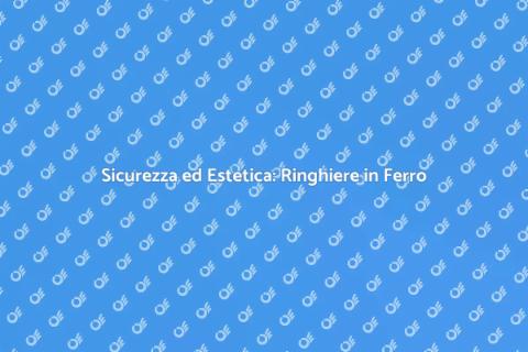 Ringhiere in Ferro per Terrazze