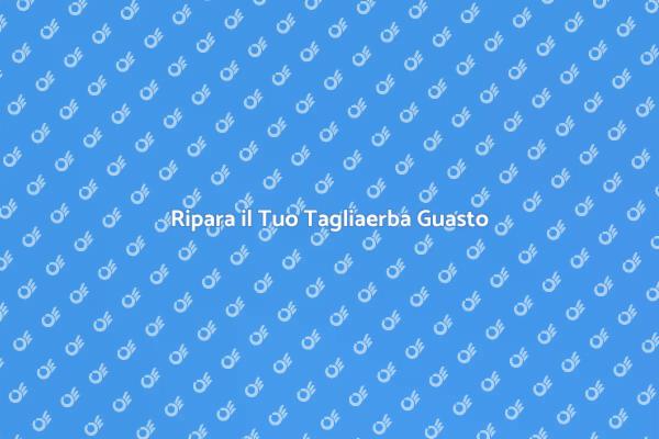 Rimettere a Nuovo un Tagliaerba Guasto