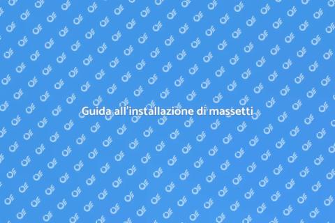 Massetto di cemento esterno: guida