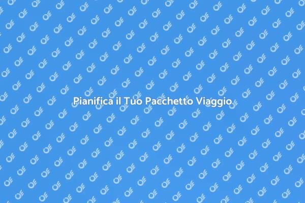 Semplifica la Tua Organizzazione di Viaggio