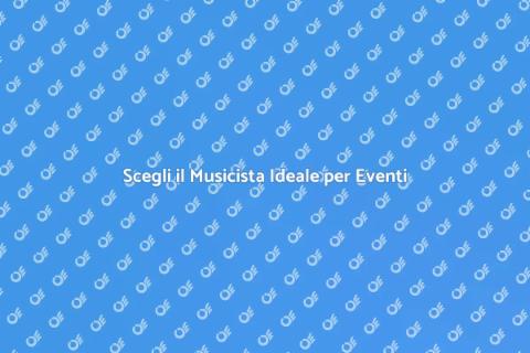 Musicista per Eventi Indimenticabili