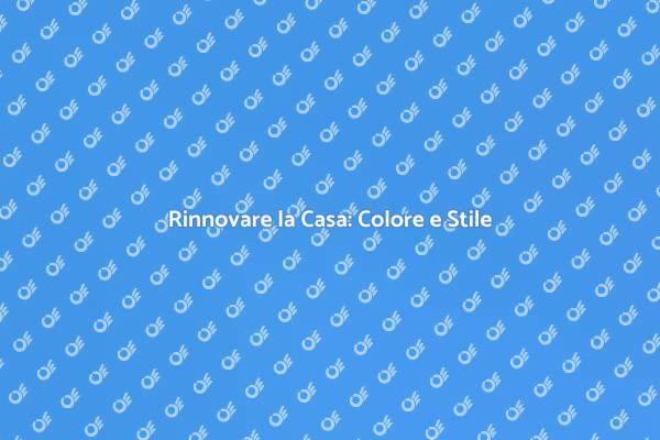 Trasforma gli Spazi con il Colore