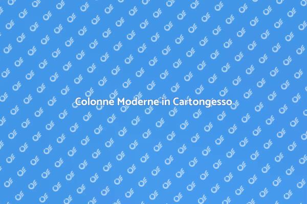 Ristruttura con Colonne in Cartongesso