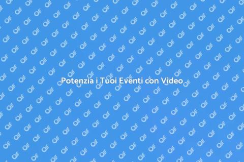 Affittare Apparecchiature Video Eventi