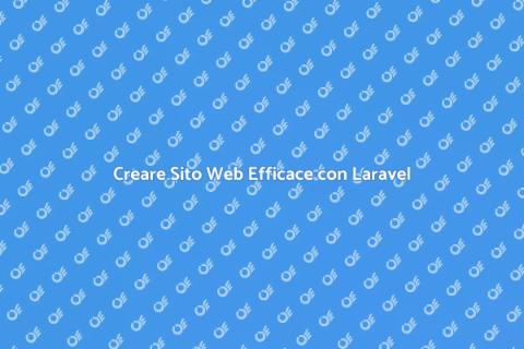 Sviluppo Sito Web in Laravel