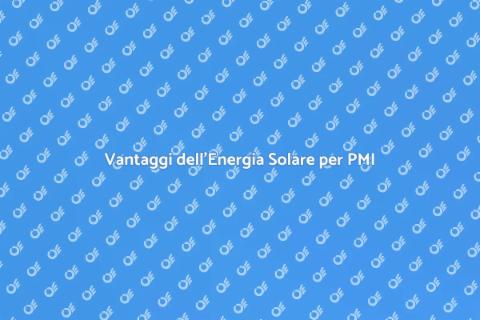 Energia Solare per Piccole Imprese
