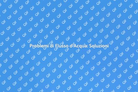 Flusso d'Acqua: Risolvere Problemi