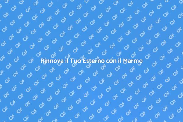 Pavimentazione in Marmo per Esterni