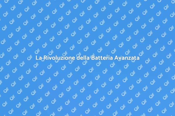 Batteria Avanzata: Un Futuro Sostenibile