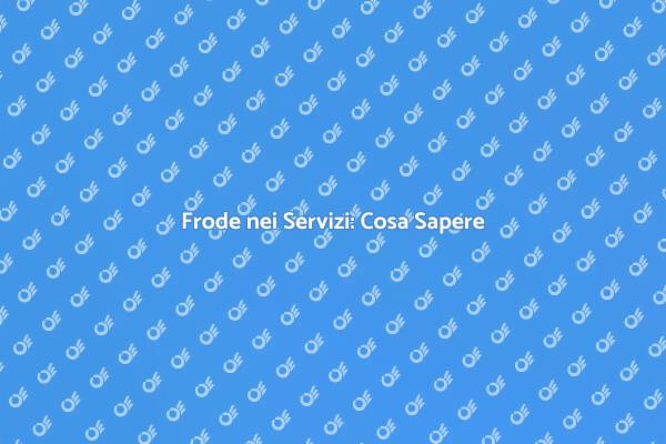 La Verità sulla Frode nei Fornitori
