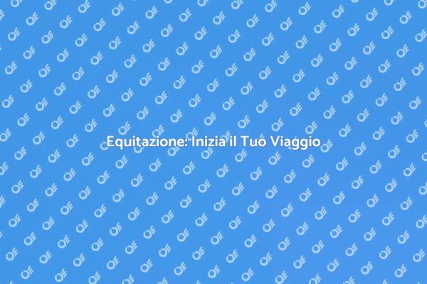 Impara a Cavalcare: Un'Avventura Unica