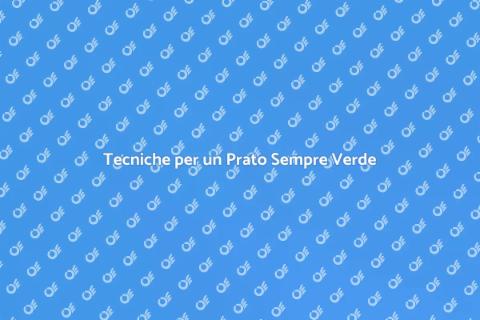 Mantenere un Campo Erboso Perfetto