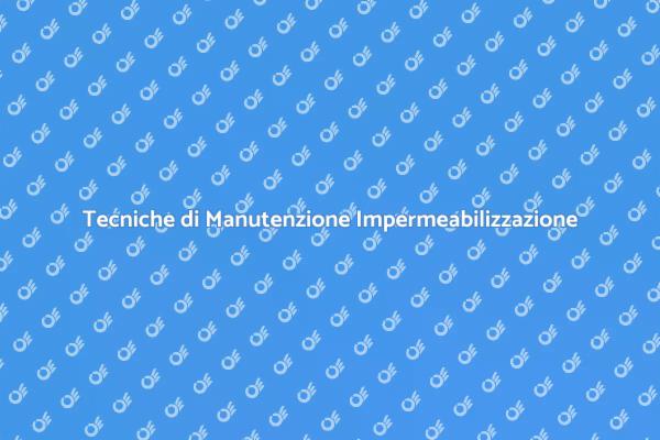 Manutenzione delle Coperture Industriali