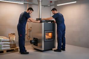 installare caldaia granuli o pellet: Da €112