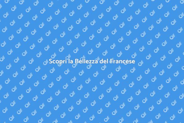 Viaggio nella Lingua Francese