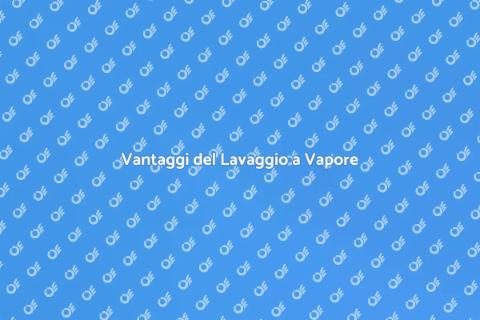Lavaggio a Vapore Impianti Industriali