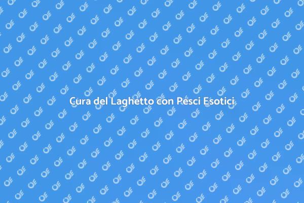Come Mantenere un Laghetto Esotico