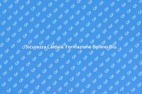 Formazione Bollino Blu Caldaia