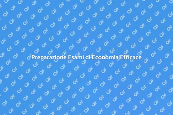 Eccelli negli Esami di Economia