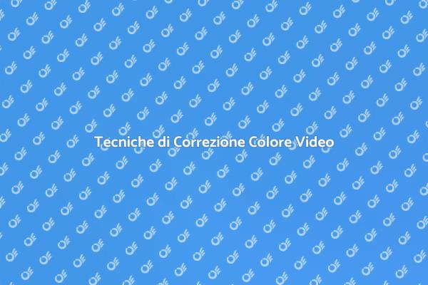 Eleva i Tuoi Video con la Correzione Colore