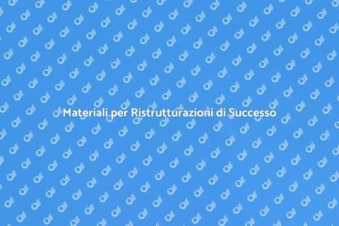 Acquistare Materiali per Ristrutturare