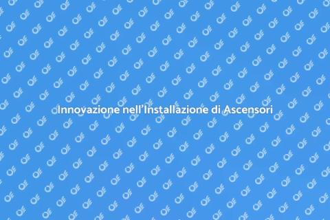 Ascensore Nuova Generazione: Comfort