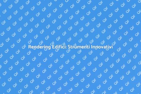 Software di Rendering per Architettura