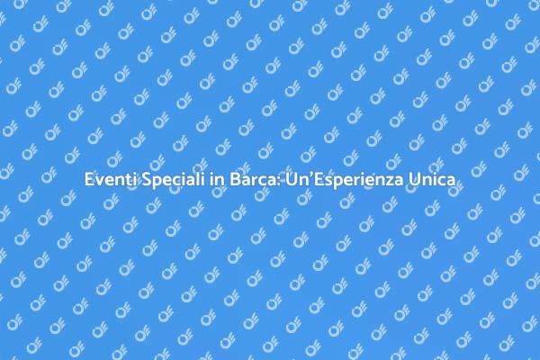 Trasforma il Tuo Evento con una Crociera