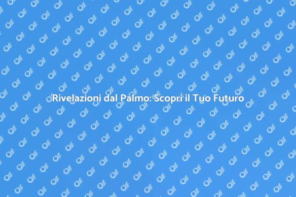 Scopri i Tuoi Talenti con il Palmo