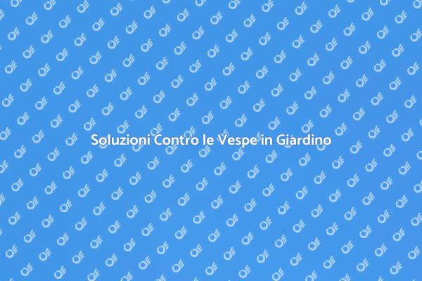 Addio Vespe: Estate Sereno e Sicura