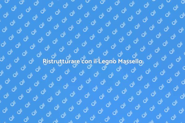 Ristrutturazione del Pavimento in Legno