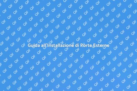 Installare una Porta Esterna: Guida