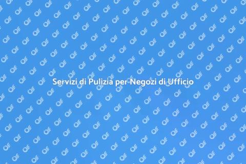 Pulizia Professionale per Negozi