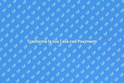 Posa di Pavimenti per Interni