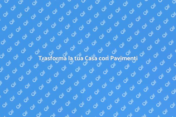 Ristrutturazione: Pavimenti per Interni