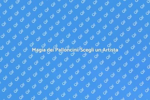 Assumere un Artista di Palloncini