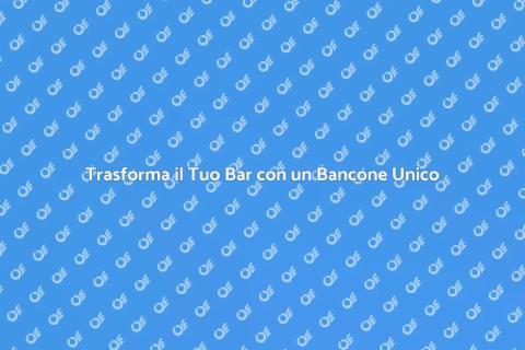 Bancone Bar: Struttura Lavorata a Mano