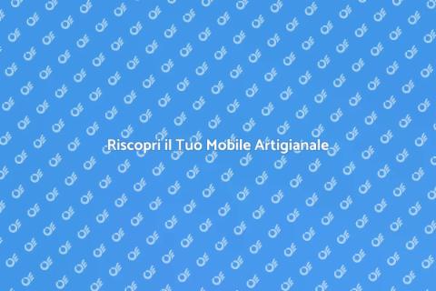 Recuperare un Mobile Artigianale