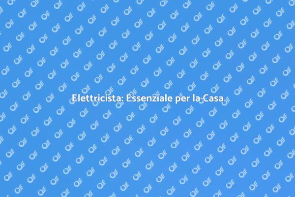 Sicurezza Elettrica: Intervento Necessario