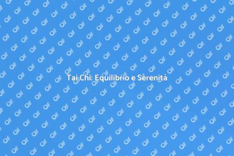 Istruttore Personale per Tai Chi