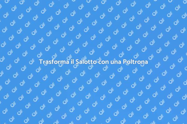 Poltrona Design: Stile e Comfort
