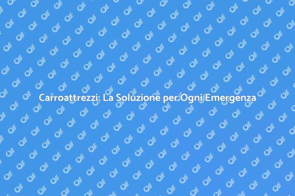 Carroattrezzi: Sicurezza e Affidabilità