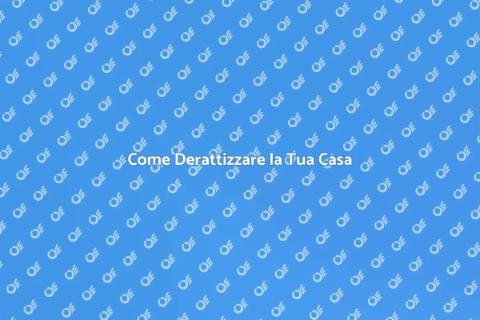 Derattizzare una Casa: Guida Completa