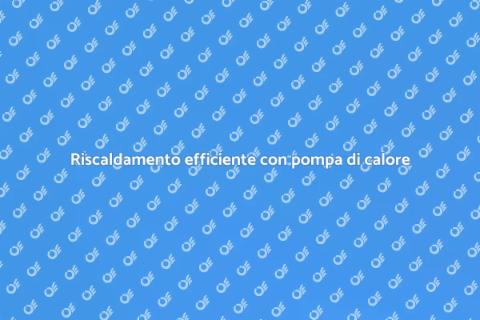 Conversione termosifoni in pompa calore